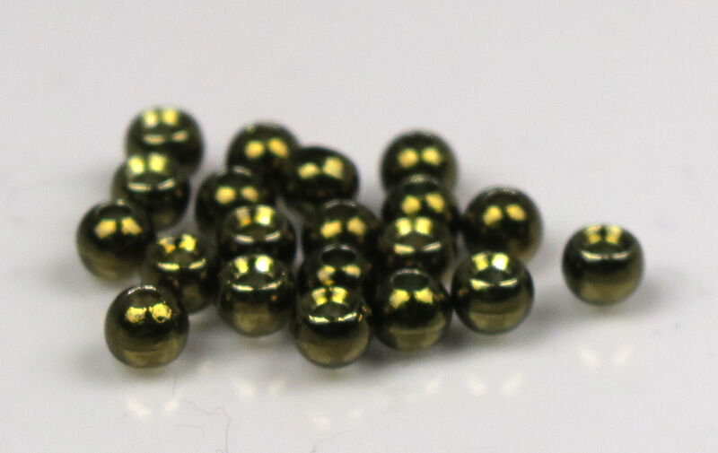 Plummeting Tungsten Beads - Metallic Olive - 5/32