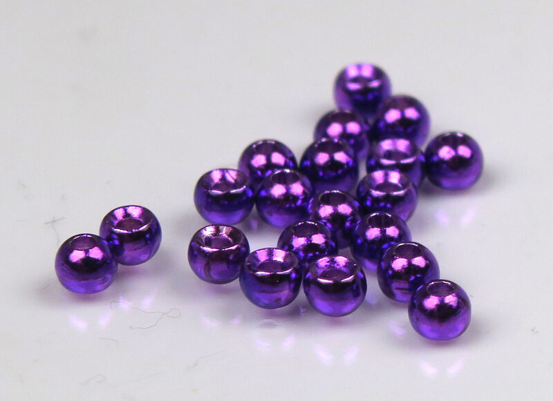 Plummeting Tungsten Beads - Metallic Purple - 3/32