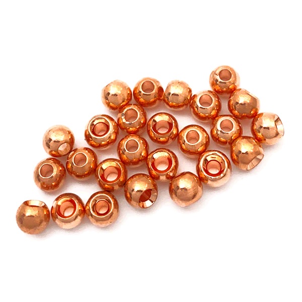 M&Y Brass Bead - Copper - 1/8