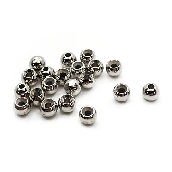 M&Y Tungsten Beads - Silver - 5/32