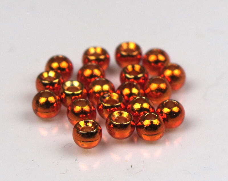 M&Y Tungsten Beads - Metallic Orange - 1/16