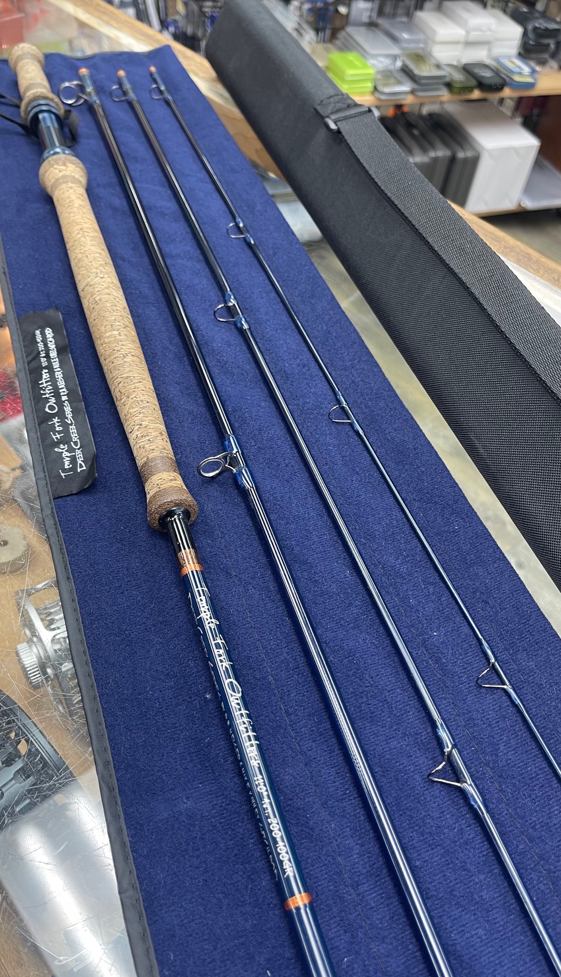 TFO Deer Creek 11' 4wt 4pc Switch Rod - Lightly Used