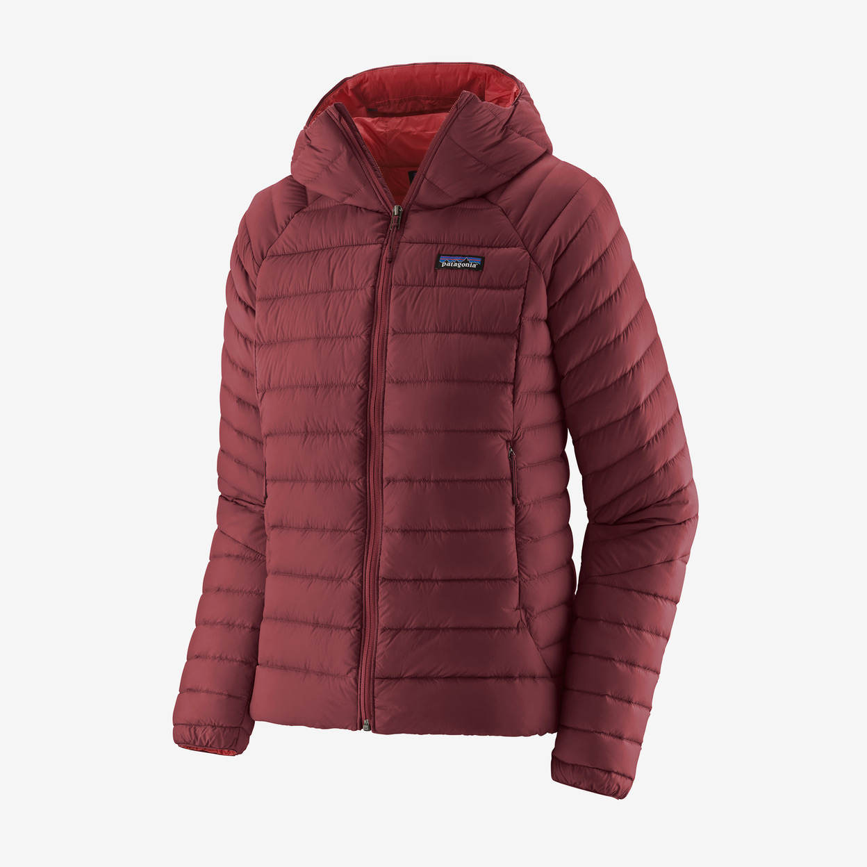 Patagonia W's Down Sweater Hoody - Sequoia Red - XS