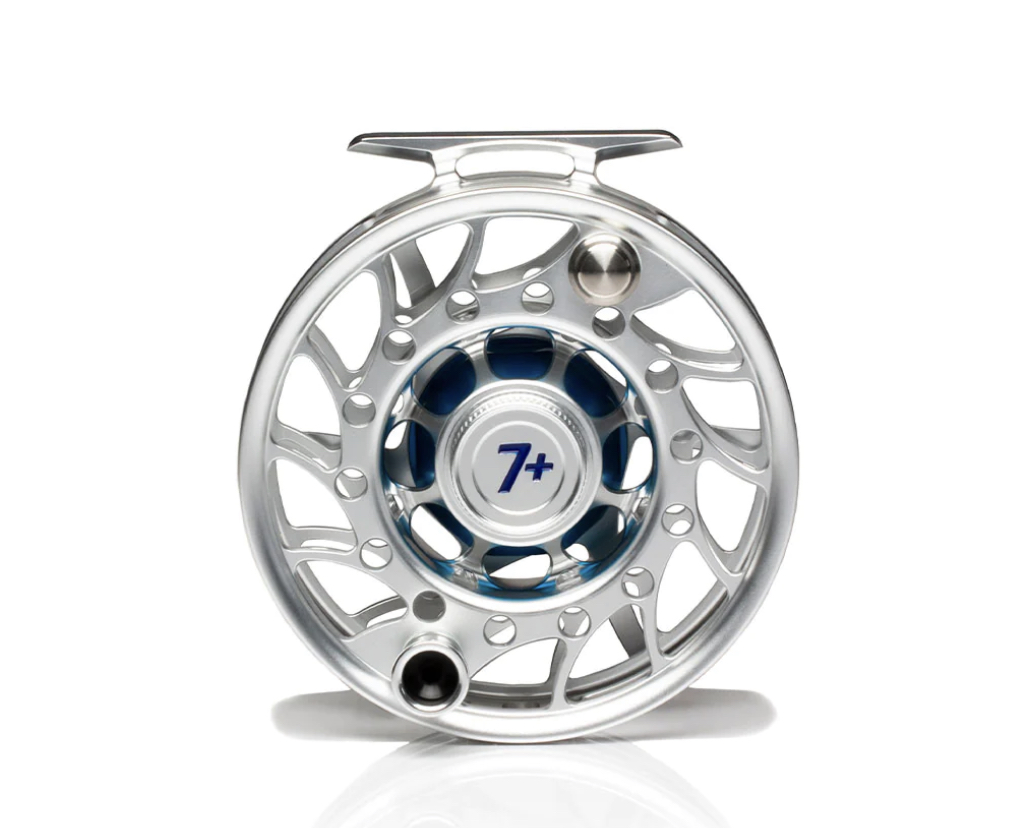 Hatch Iconic 7+ Clear/Blue MA Fly Reel