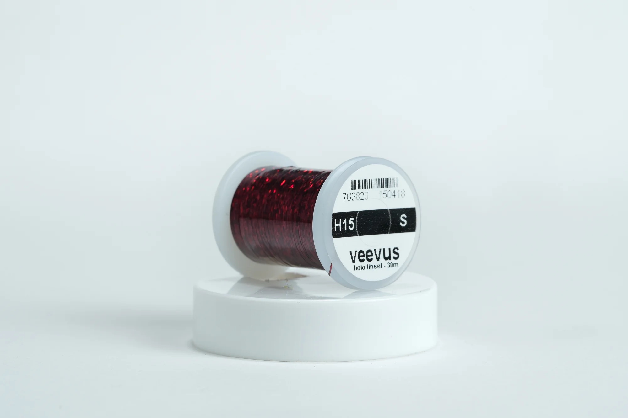 Veevus Holographic Tinsel - Holo Cranberry - Small