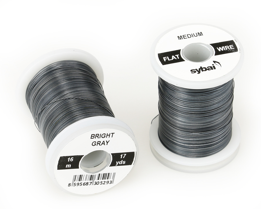 Sybai Flat Wire - Medium - Bright Gray