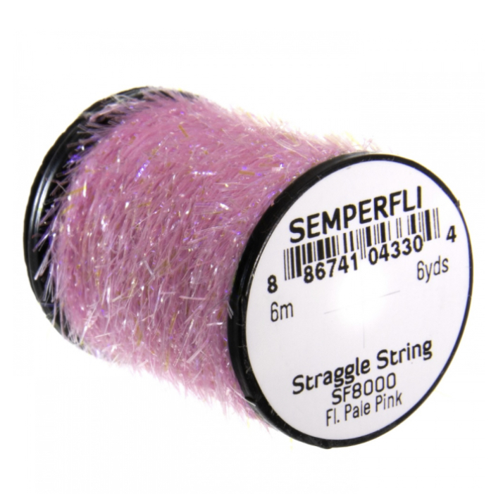 Semperfli Straggle String Micro Chenille - Fl. Pale Pink