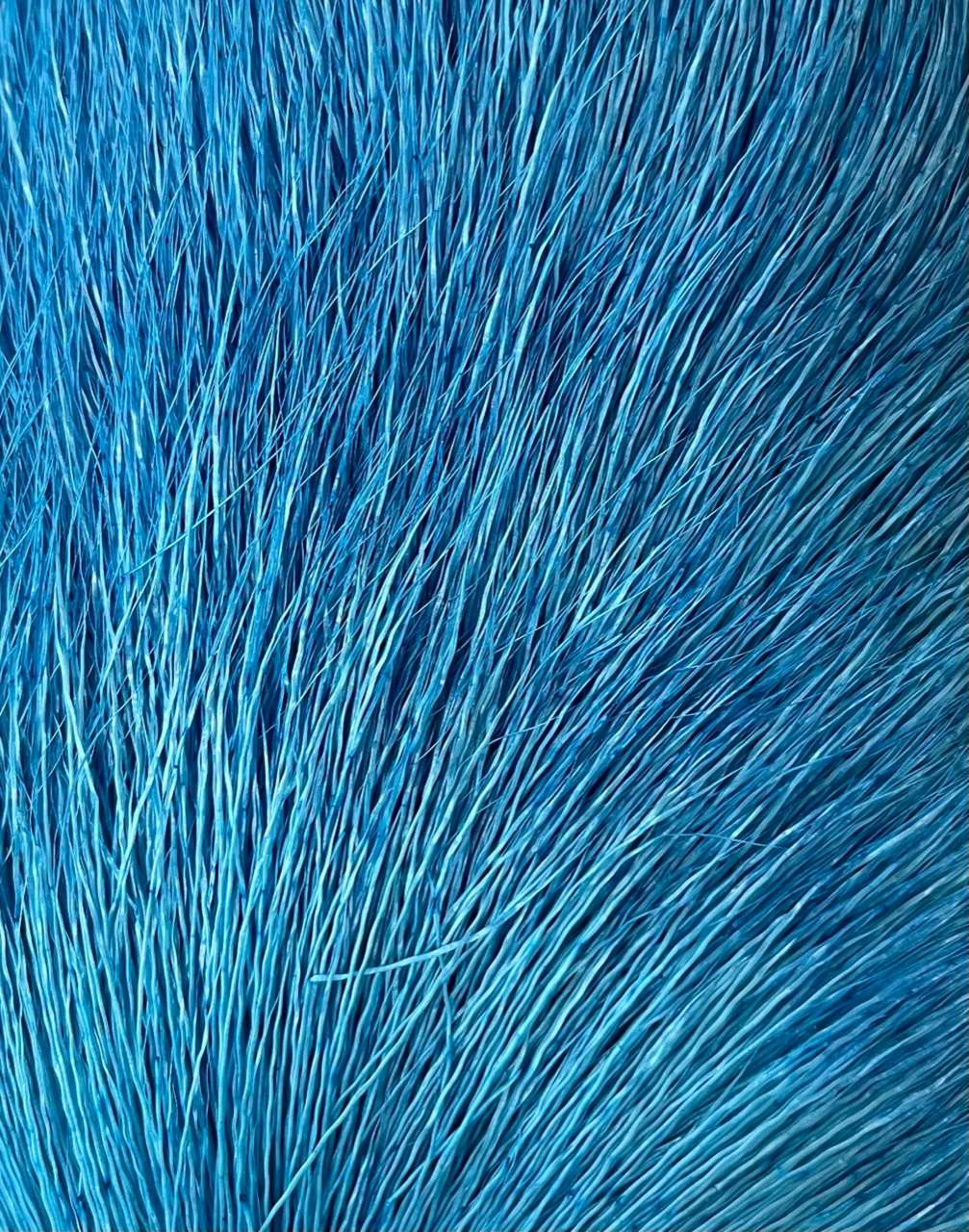 Wapsi Deer Belly Hair - Bright Blue