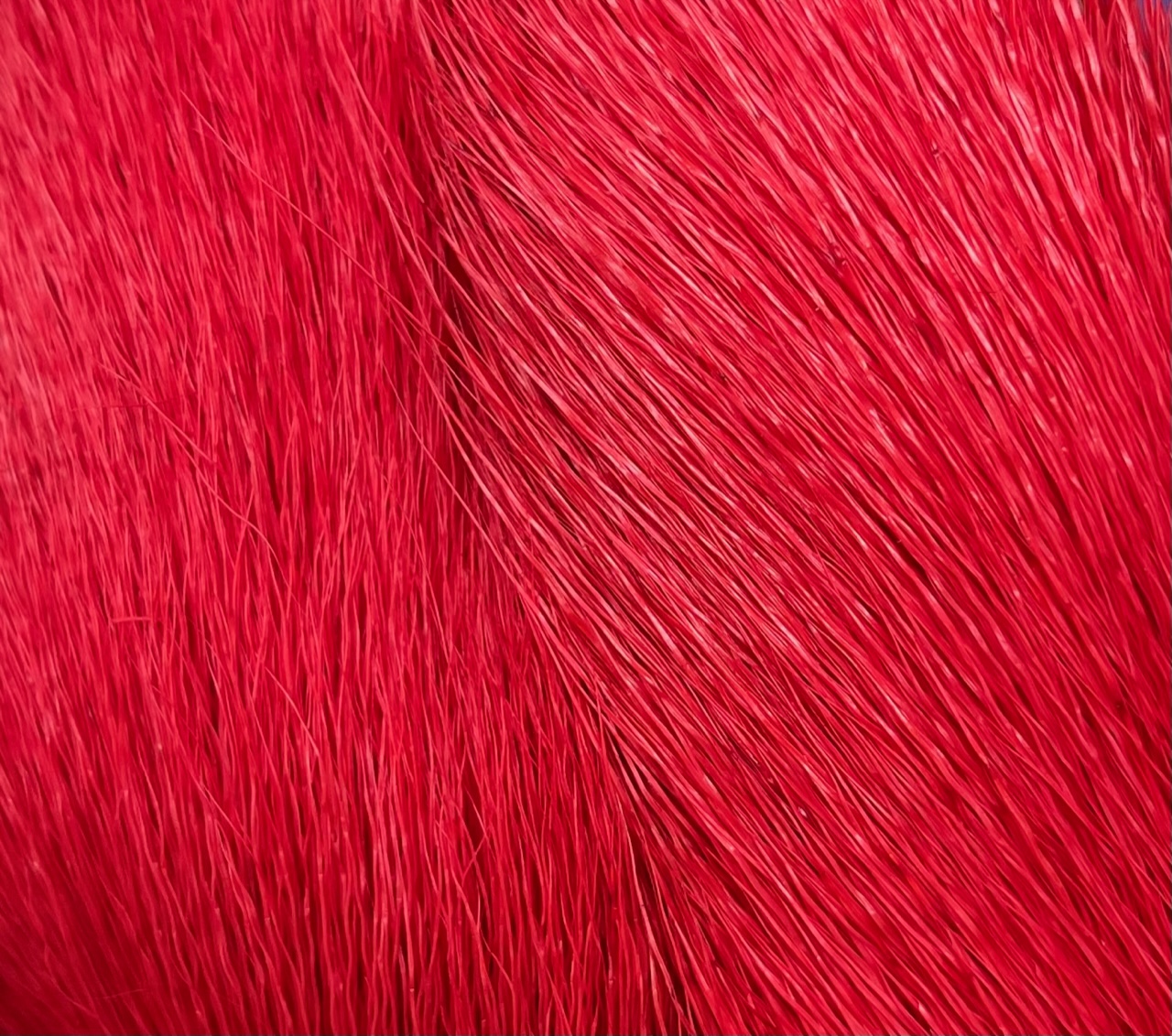 Wapsi Deer Belly Hair - Red