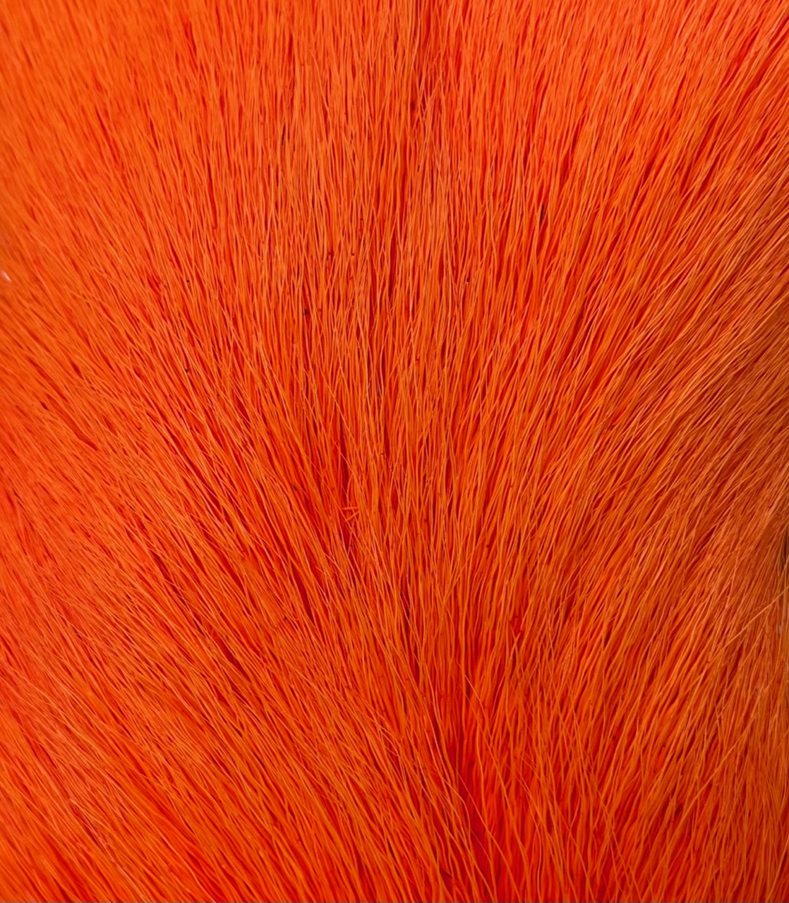 Wapsi Deer Belly Hair - Fl. Fire Orange