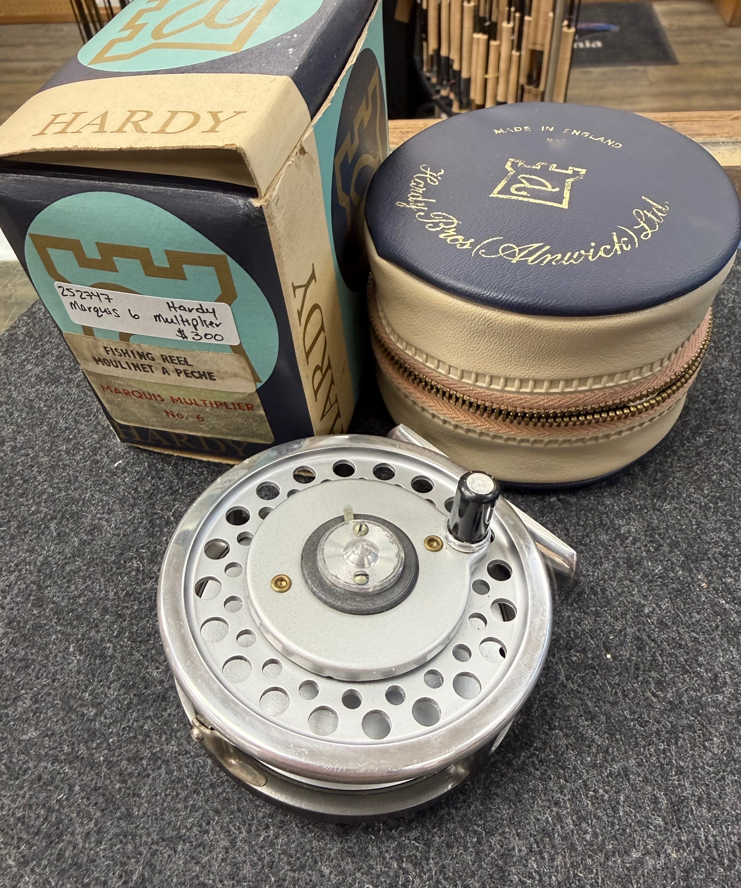 Hardy Marquis #6 Multiplier Fly Reel - Lightly Used
