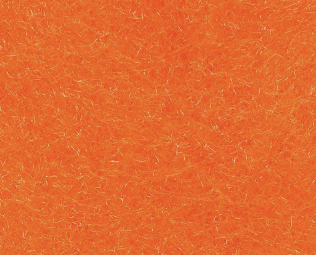 Wapsi Antron Sparkle Dubbing Bright - Fl. Fire Orange