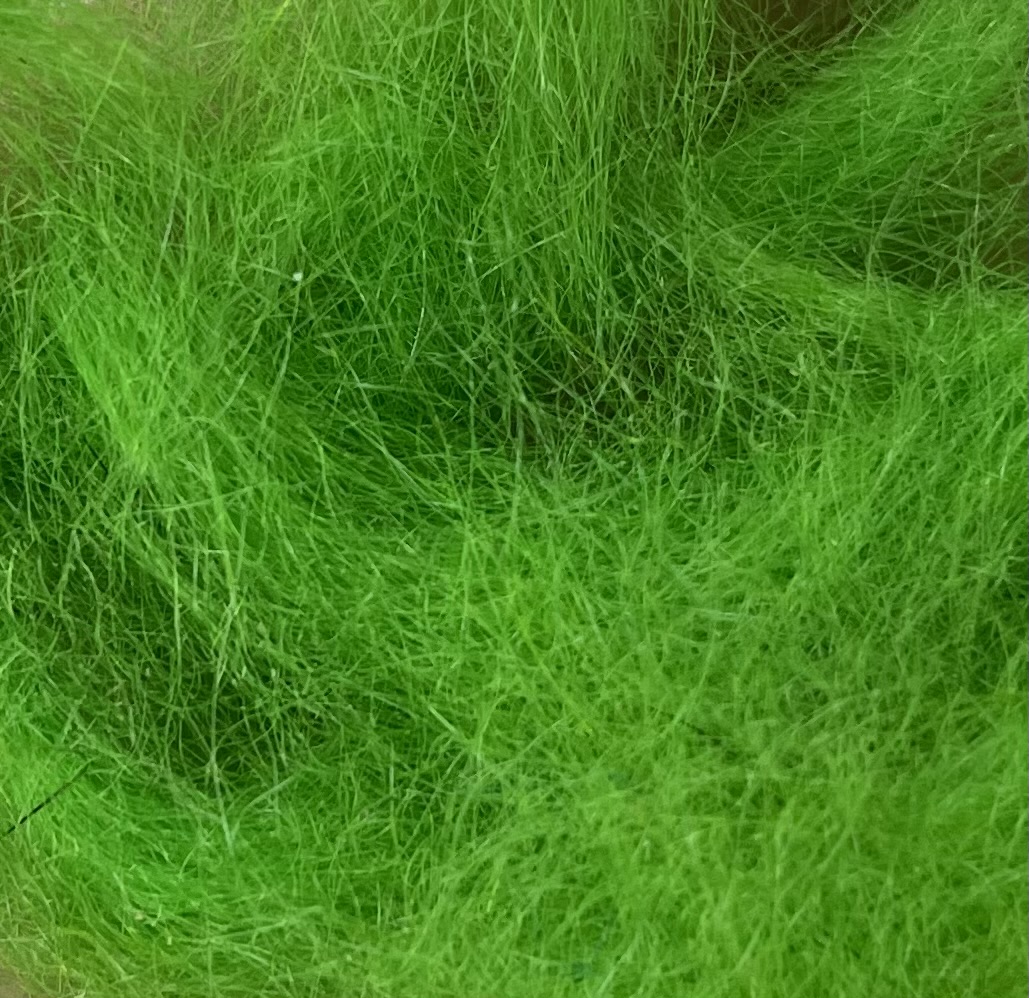 Seal Fur Dubbing - Insect Green