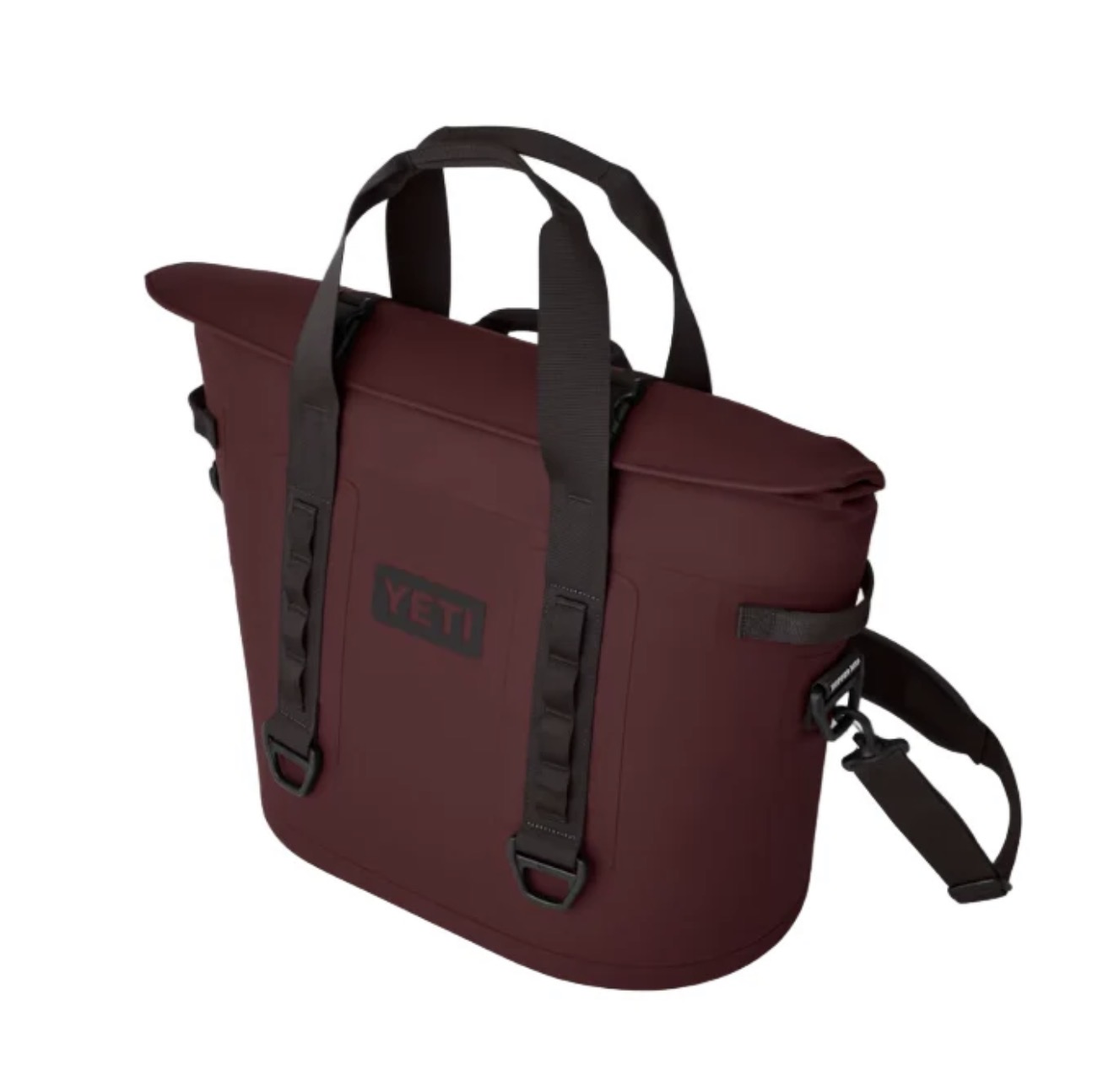 YETI Hopper M30 Soft Cooler - Wild Vine Red with Dark Grey