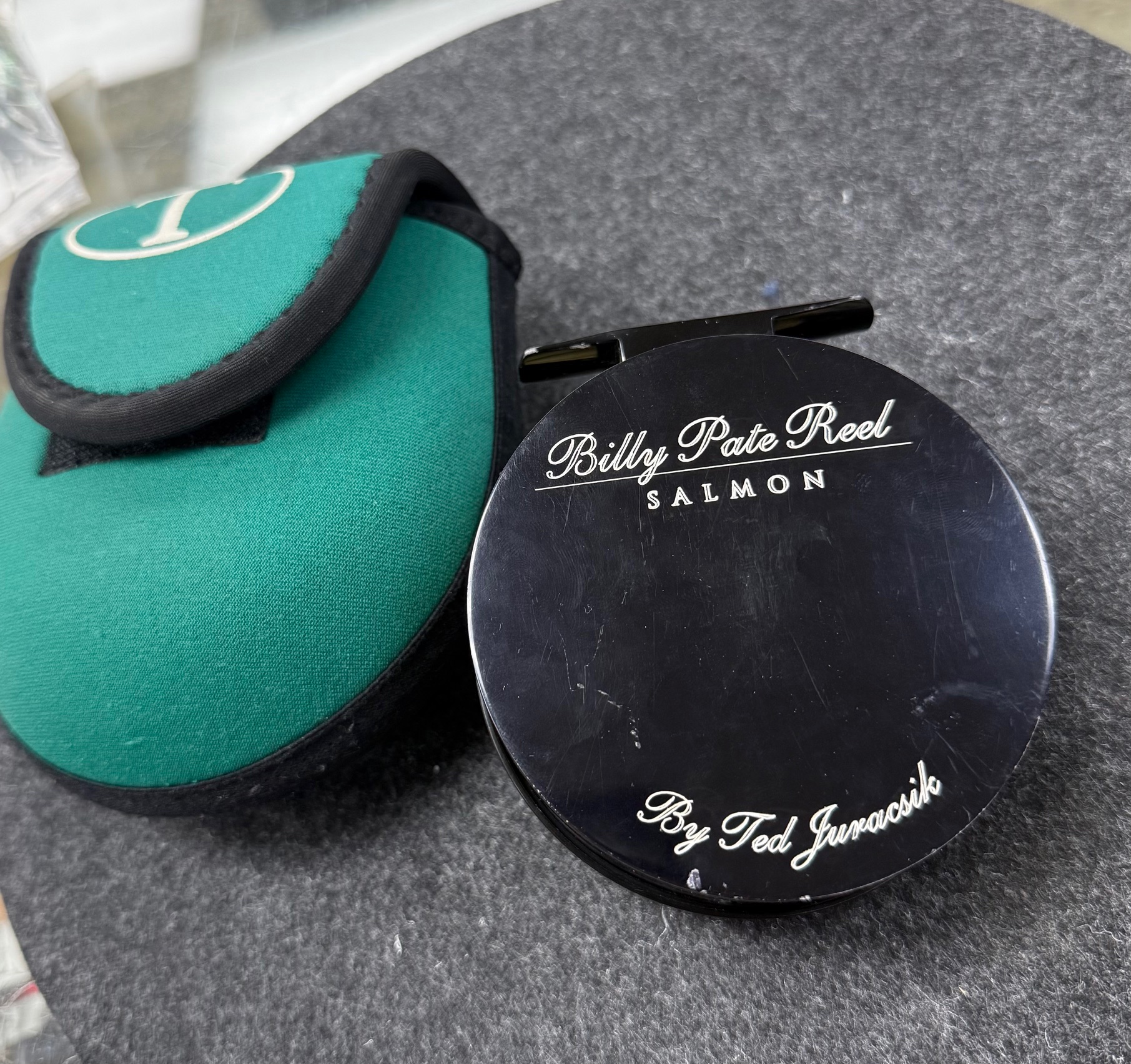 Tibor Billy Pate Salmon Fly Reel - Black - Used