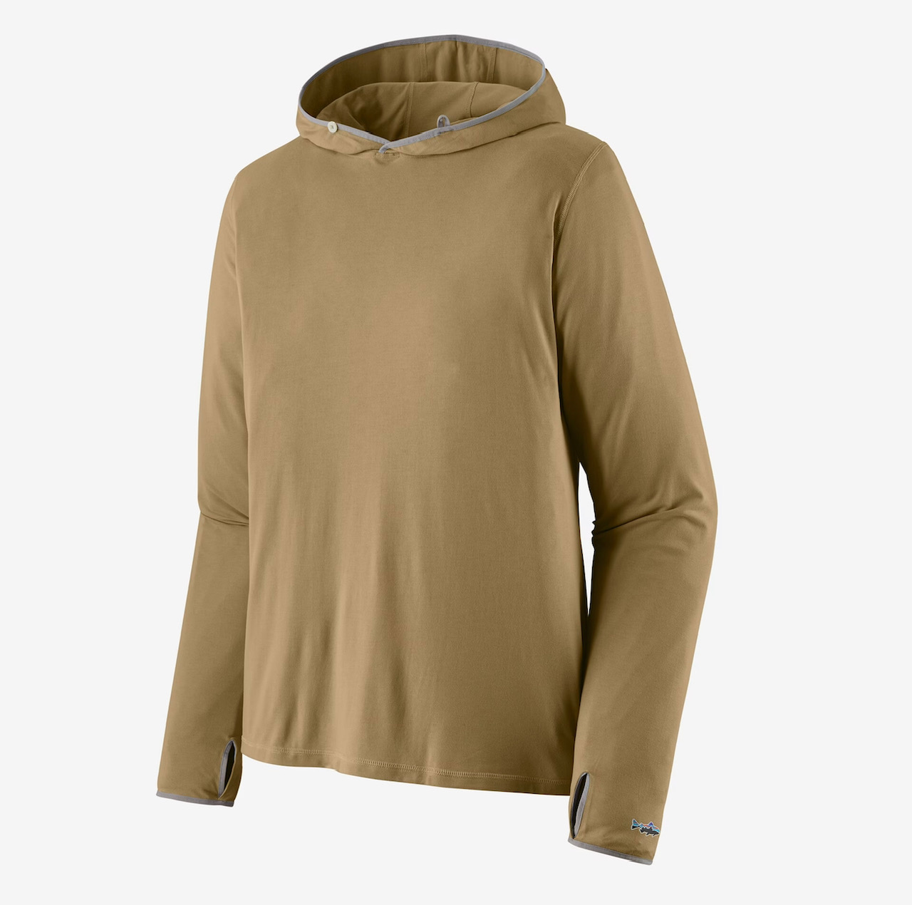 Patagonia M's Tropic Comfort Natural UPF Hoody - Classic Tan - Medium