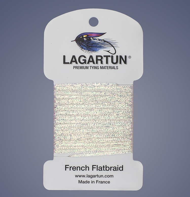 Lagartun Flat Braid - Fluor Pearl