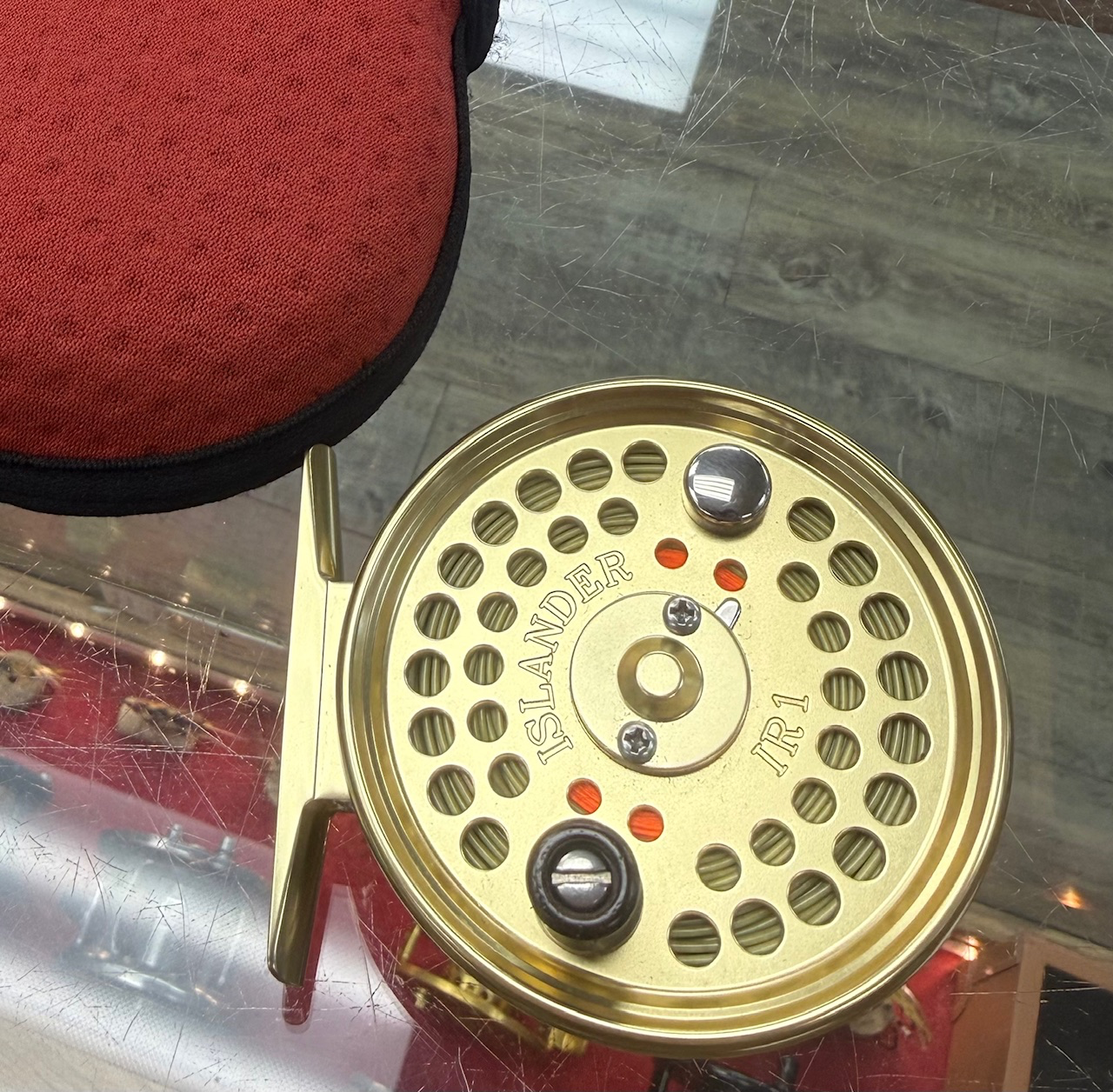 Islander IR1 Fly Reel - Gold - Like New