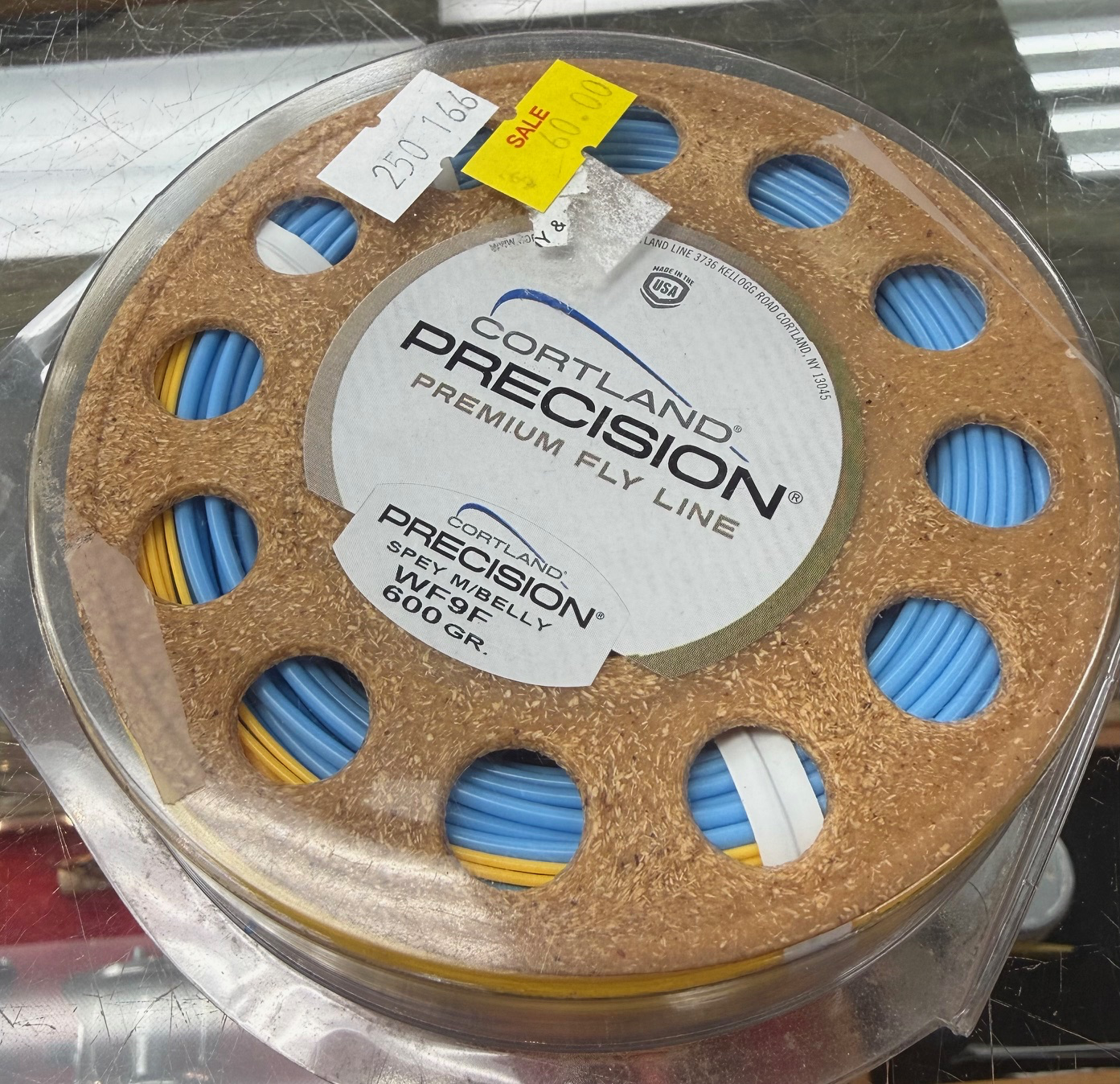 Cortland Precision Spey Mid Belly - 600gr (WF9F)