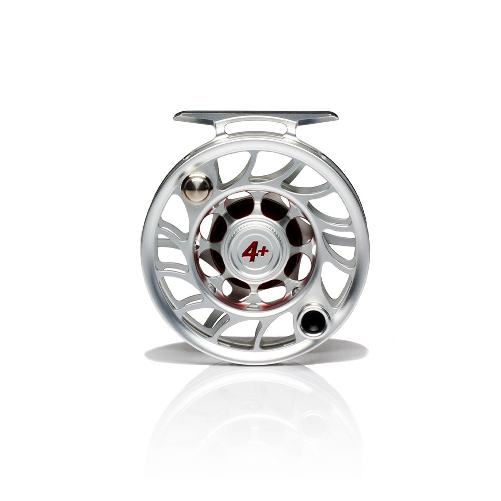 Hatch Iconic 4+ Clear/Red LA Fly Reel