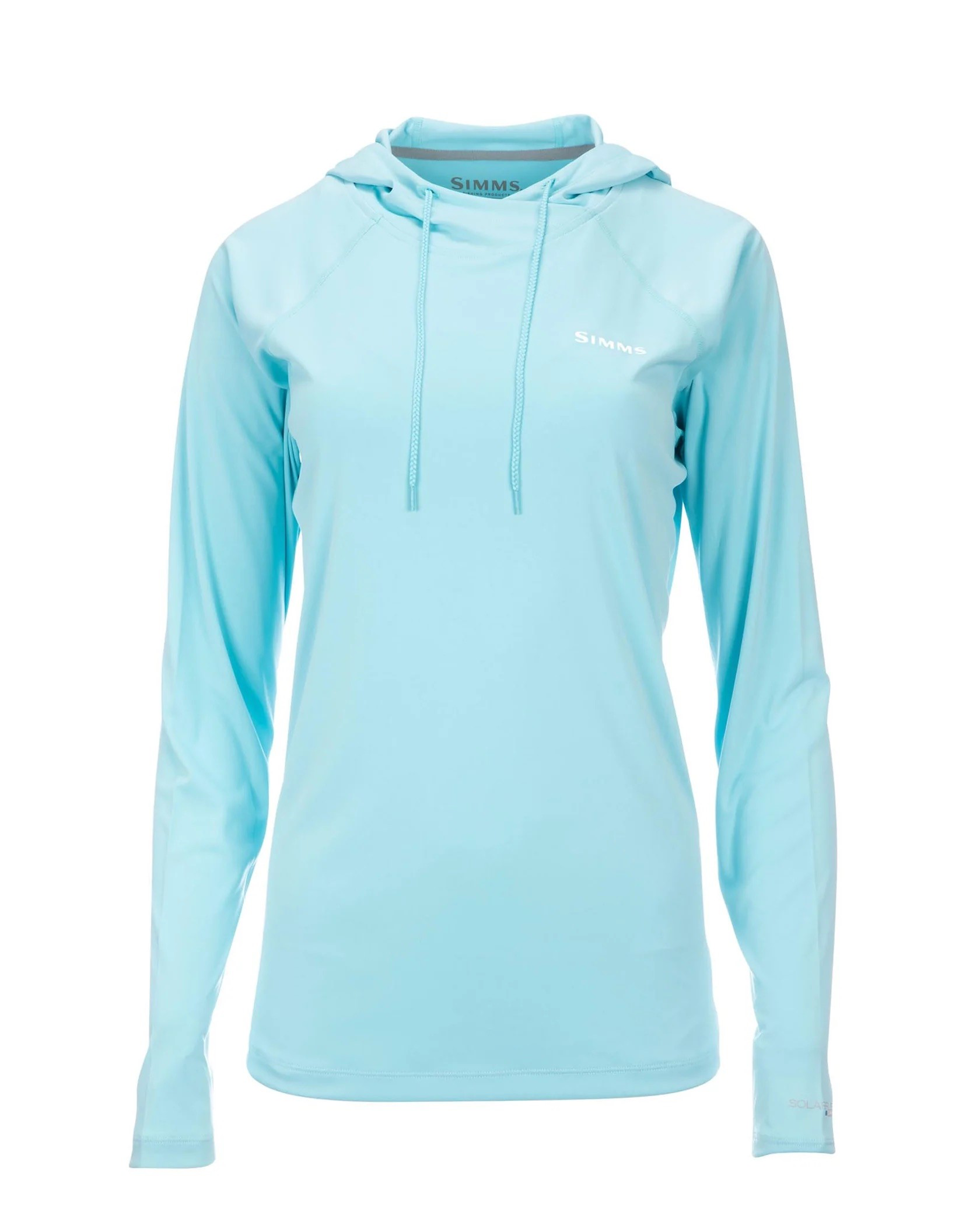 Simms W's Solarflex Hoody - Laguna - Extra Small  (with small M&Y Logo)