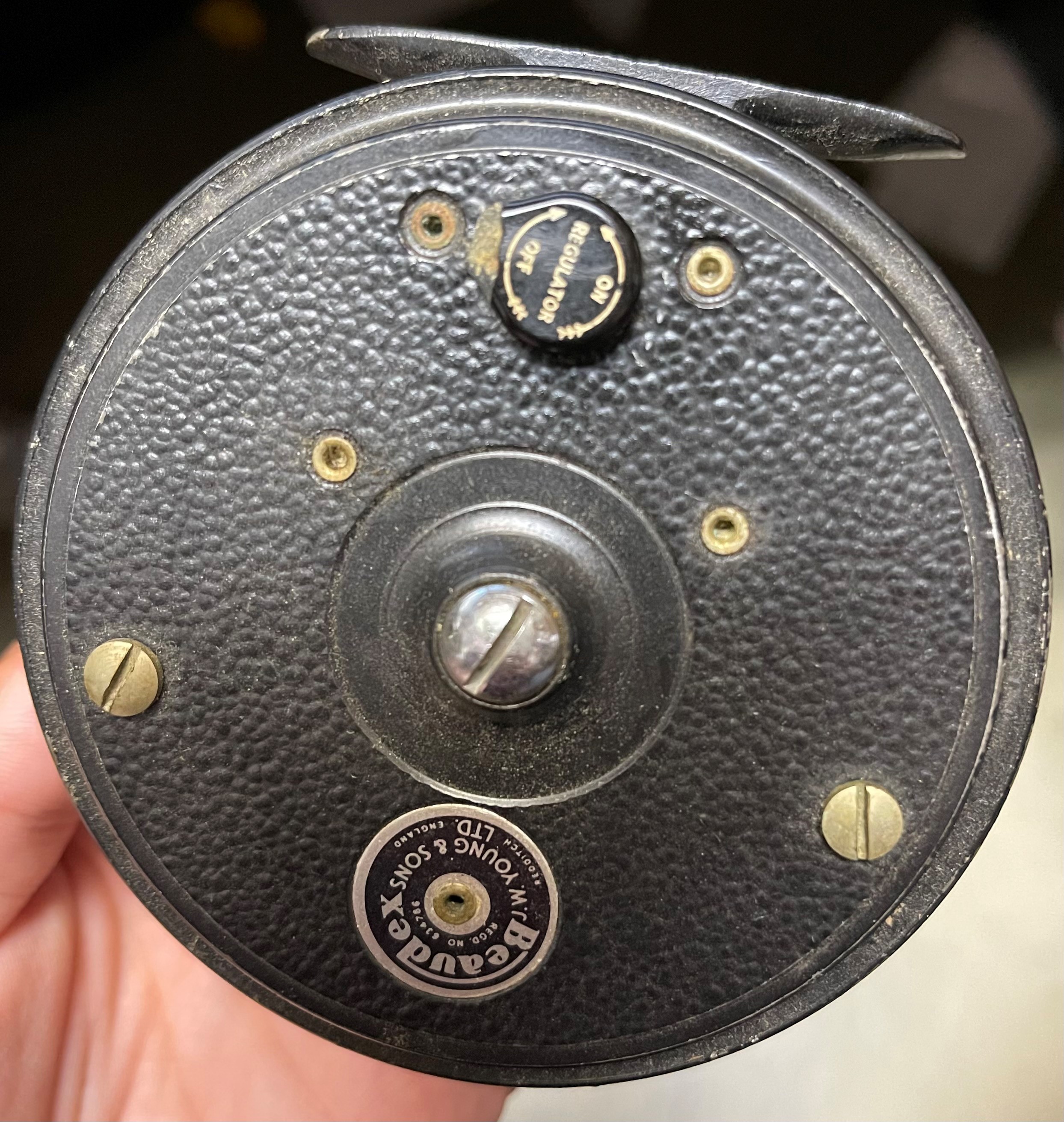 ヤングのボーデックスリール 中古 J. W. Young BEAUDEX fly reel 31/2