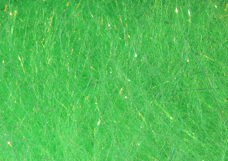 Hareline Dubbin Senyo's Laser Dub, Green Chartreuse