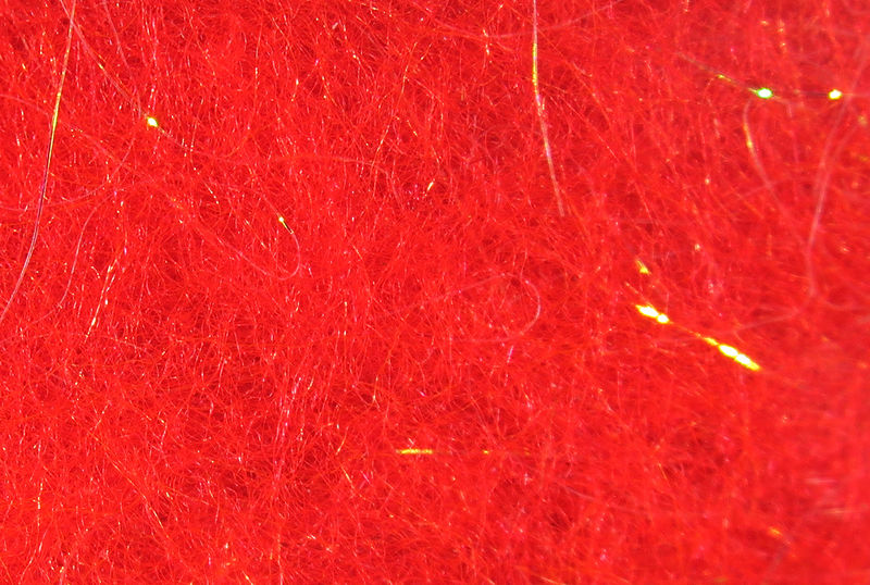 Hareline Dubbin Senyo's Laser Dub, Red