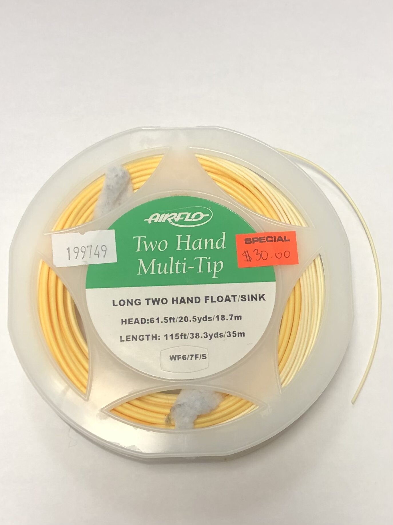 AIRFLO POLYFUSE DELTA FLOATING WF6/7F FLY FISHING LINE 2 LINES PER ORDER 