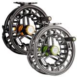 Hardy Ultralite 4000 CC large arbor fly reel, black silver mint with case
