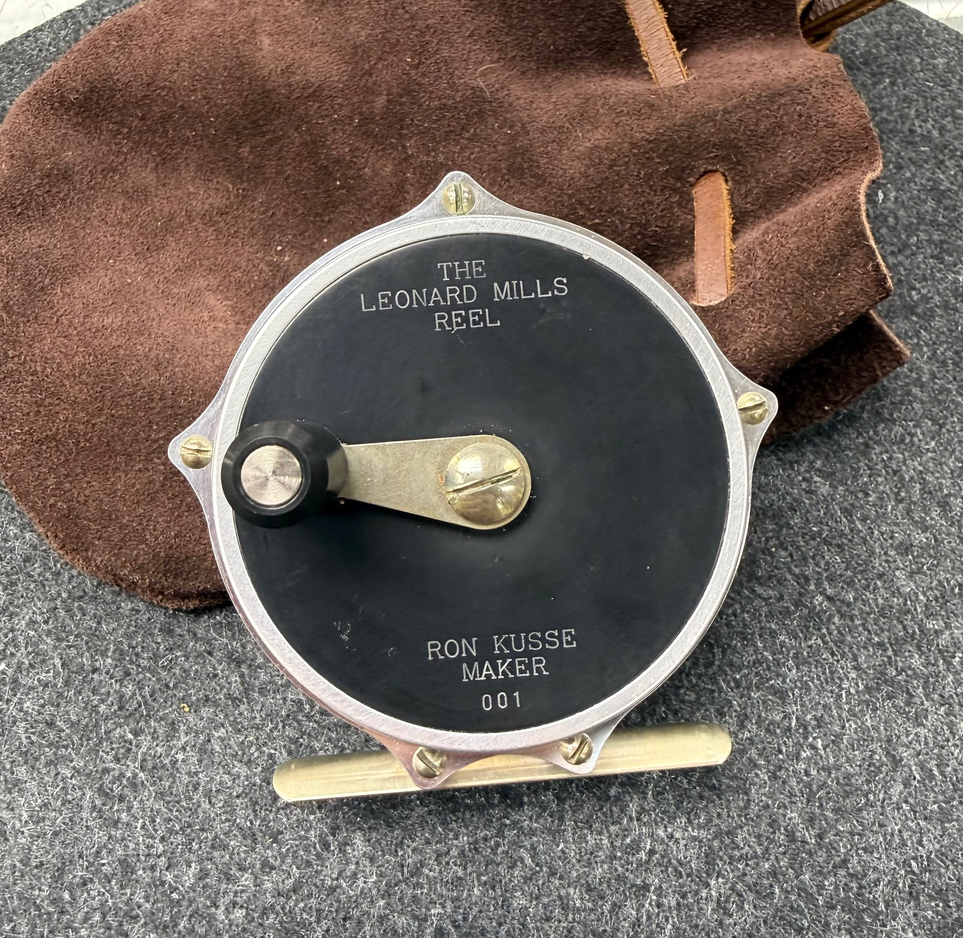 The Leonard Mills Reel - Ron Kusse Maker - Model No. 50 - 3