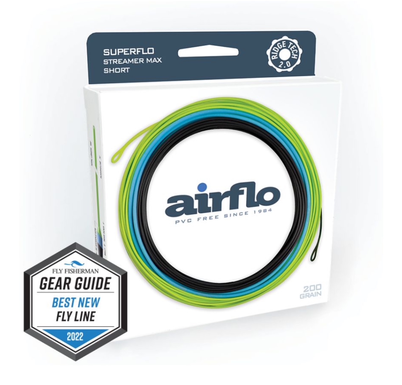 Airflo Superflo Ridge 2.0 Streamer Max Short - WF5 / 160gr - 7ips(13')/1.5ips(5')/Float