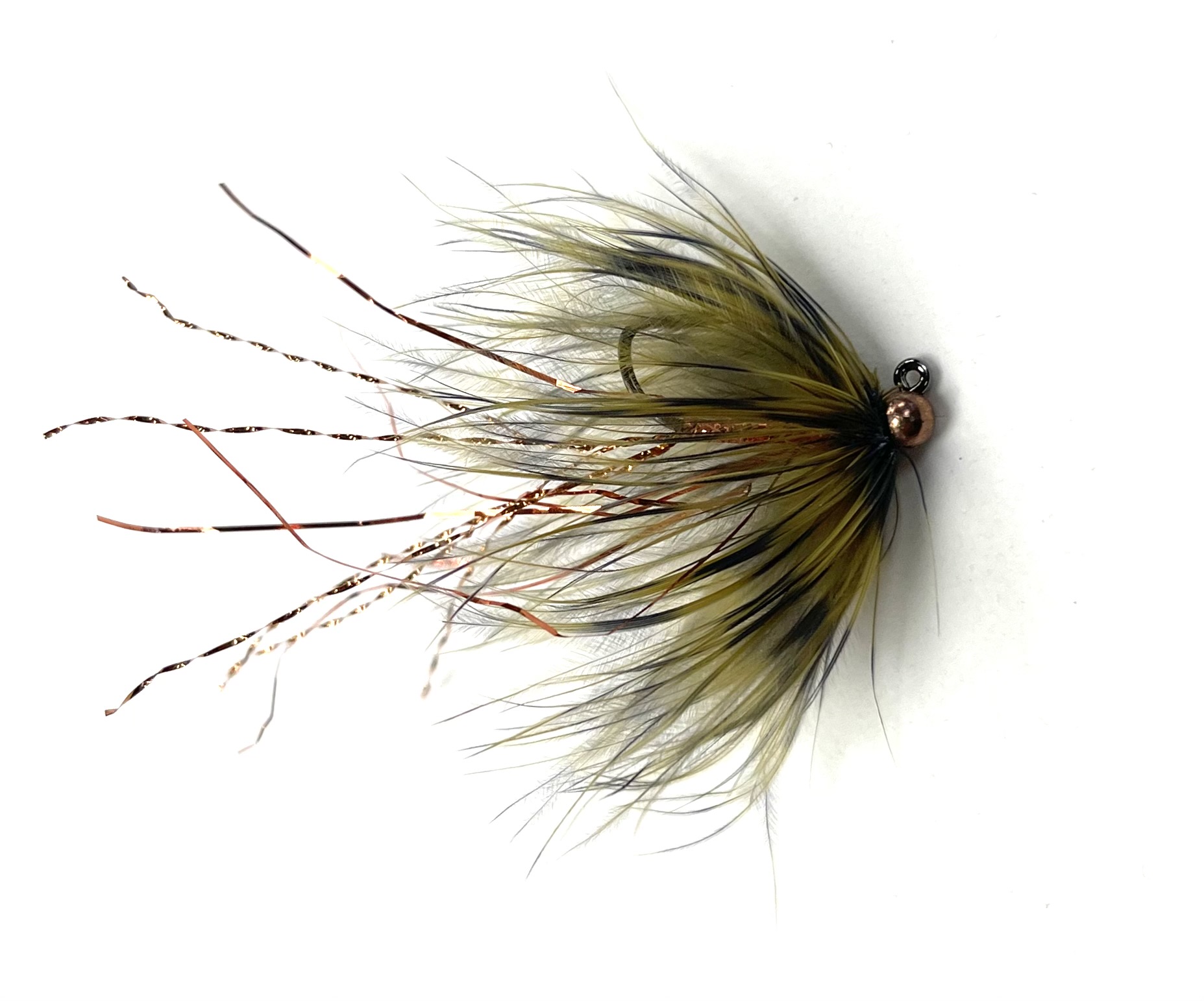 MFC Rowley's Feather Leech - Olive/Black #10