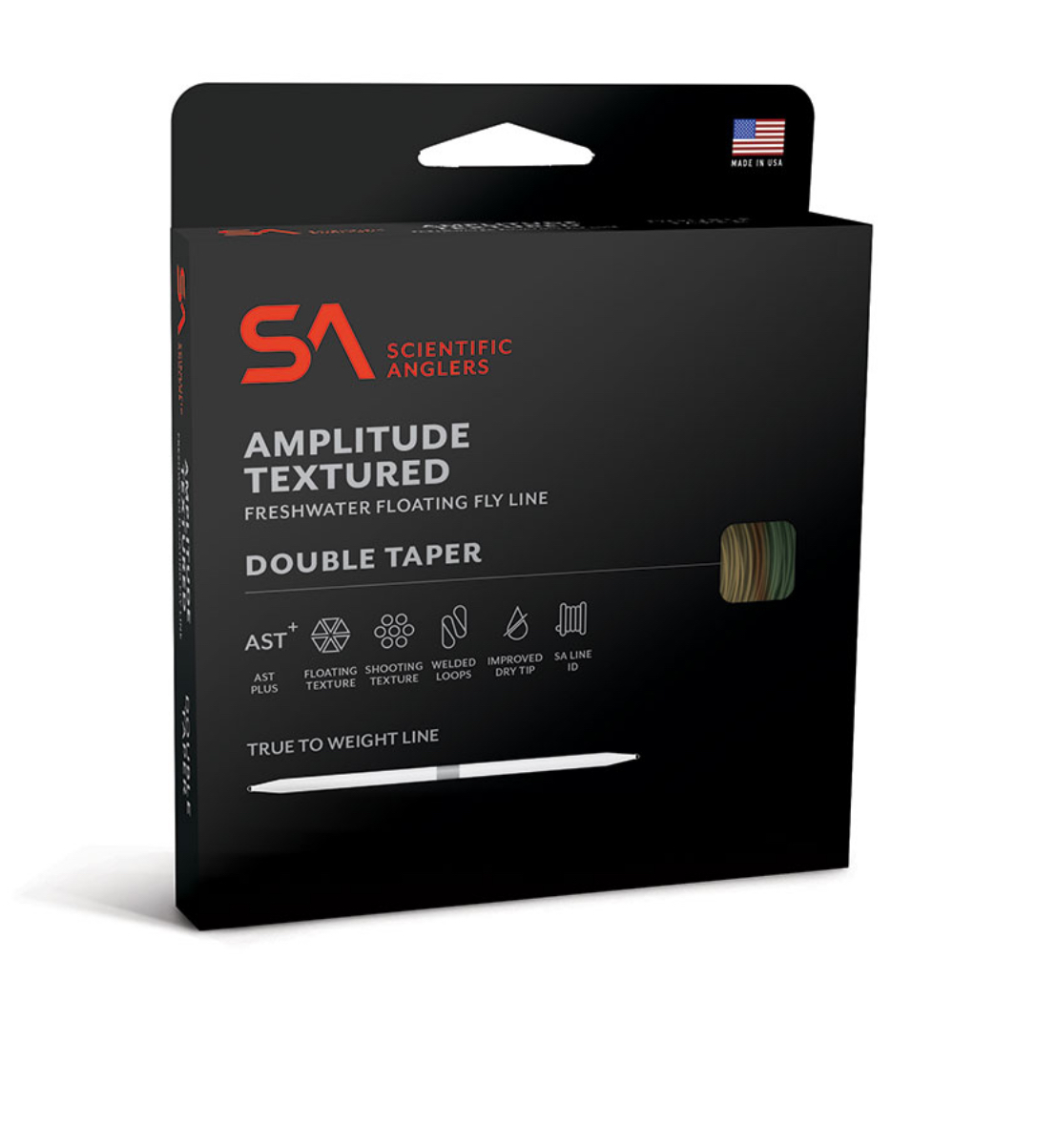 Scientific Anglers Amplitude Textured Double Taper - DT4F