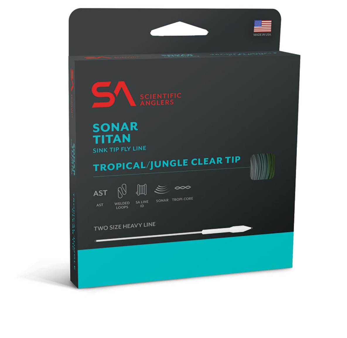 Scientific Anglers Sonar Titan Tropical Clear Tip - WF10F/I