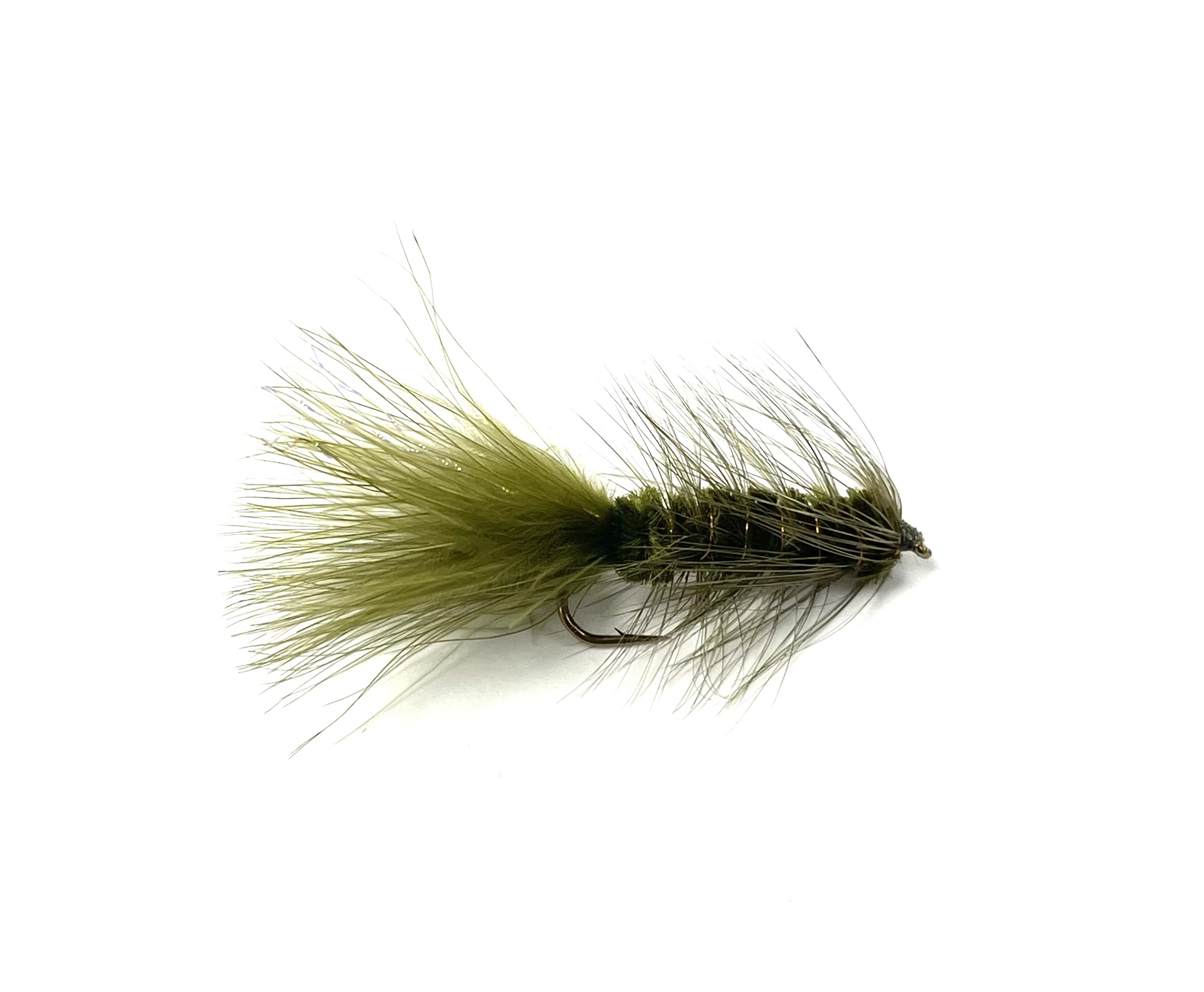FAD Wooly Bugger - Olive - Size 6