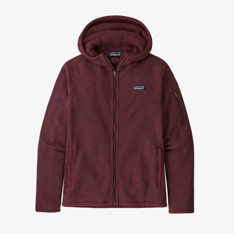 Patagonia W's Better Sweater Hoody - Dusky Brown - Medium