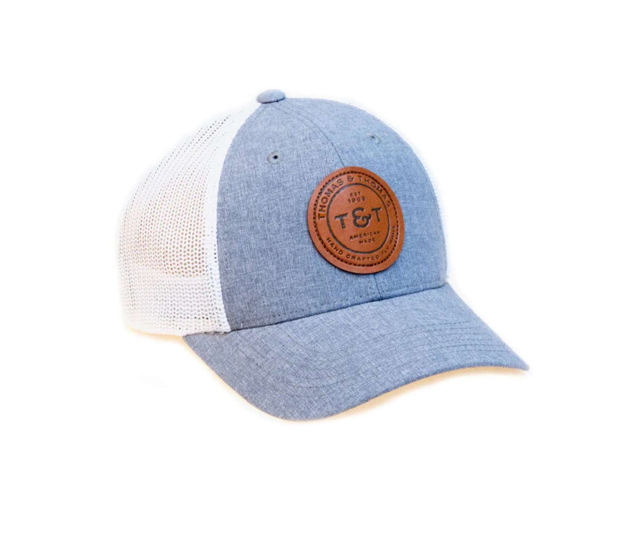 Leather Badge T&T Trucker Hat