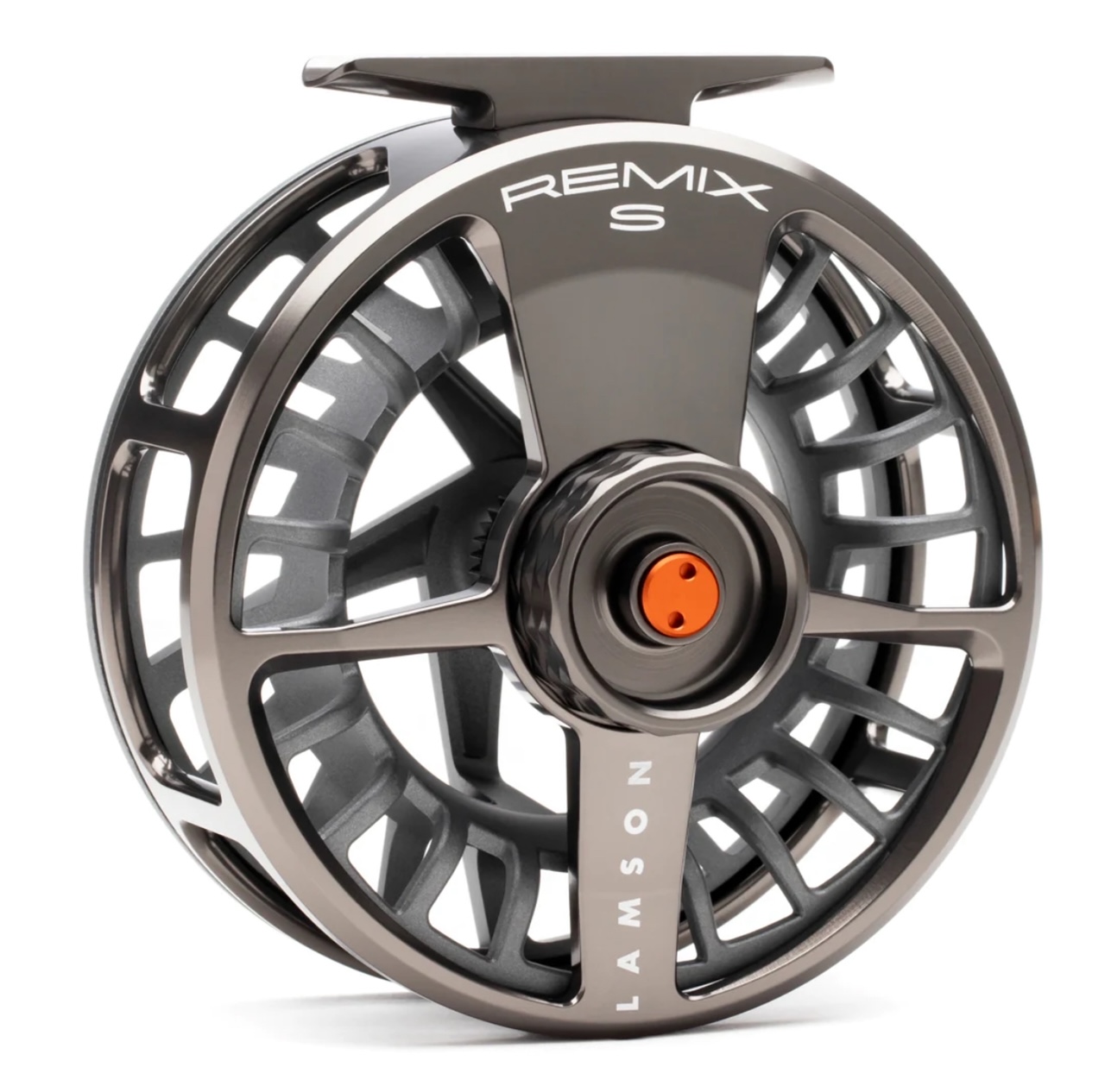 HATCH Iconic 4 Plus Reel (Black/ Silver) Large Arbor - Royal Gorge Anglers