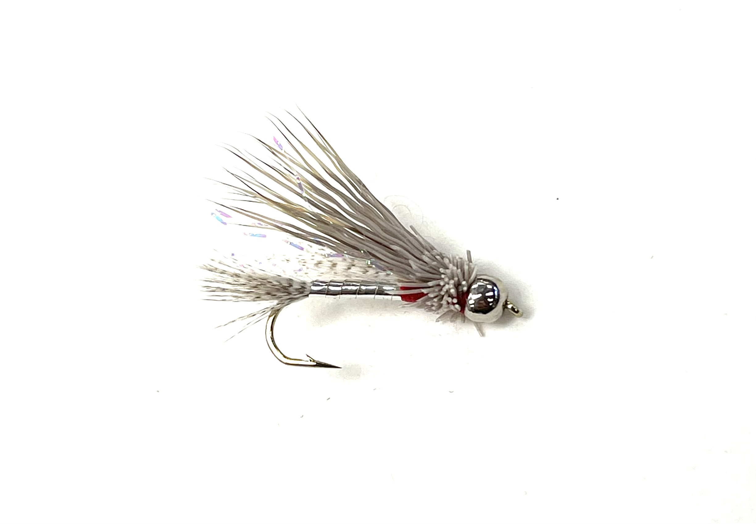 Black's Flies Silver Bead Rolled Muddler - Silver - Size 12