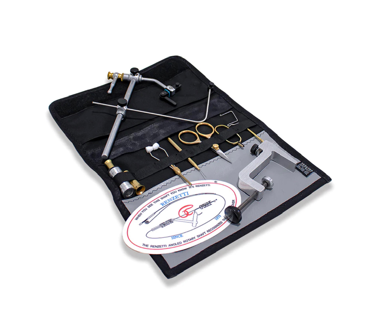 Renzetti Traveler 2002 & Fly Tying Kit - Right Hand