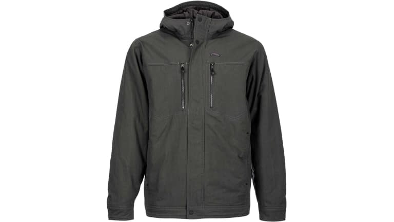 Simms M's Dockwear Hooded Jacket - Carbon - Medium