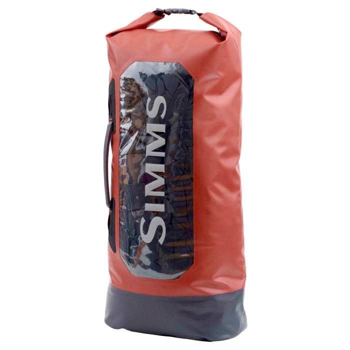 Simms Dry Creek Roll Top Bag - Bright Orange