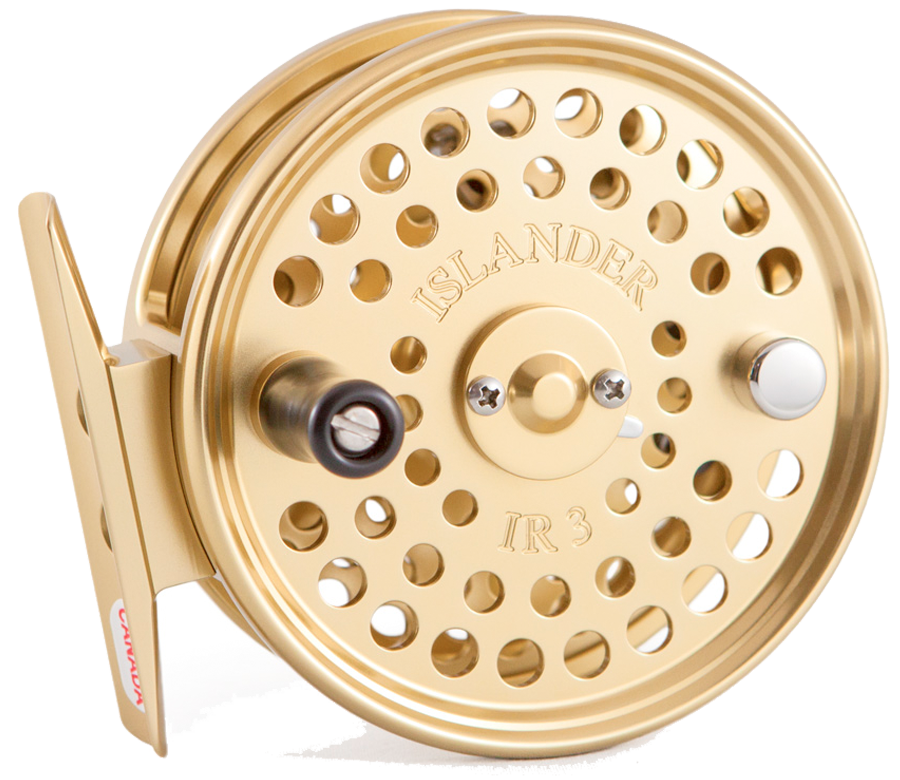 Islander IR3-LA (Large Arbor) Fly Reel - Black - Used, Comes with Spare Spool