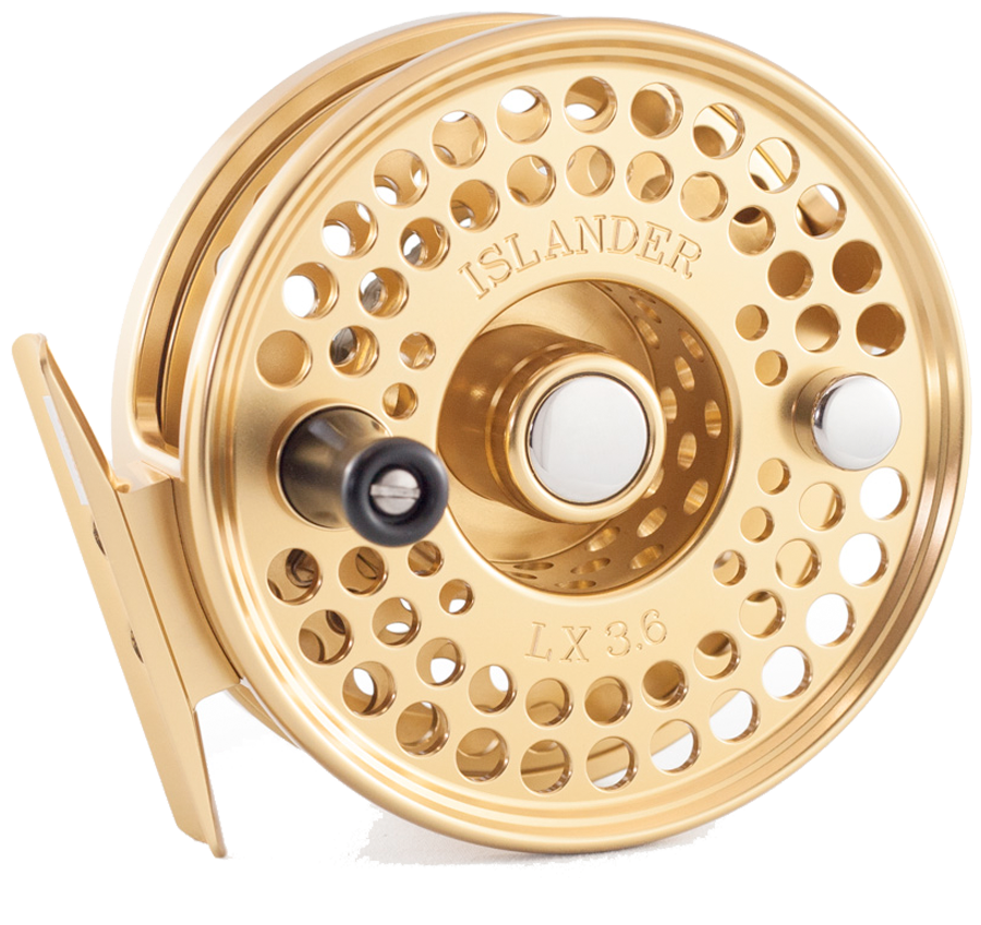 Islander LX 3.6 Fly Reel Gold - Like NEW