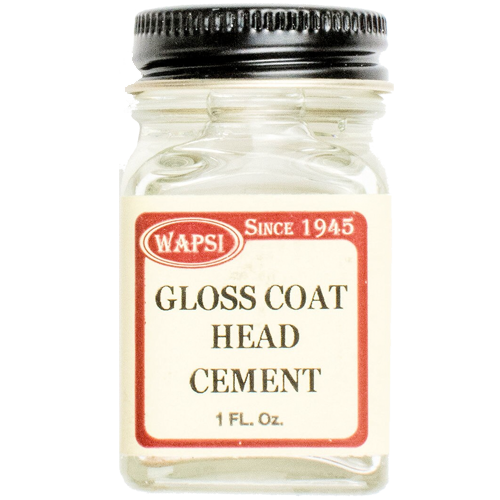 Wapsi Gloss Coat Head Cement 1 Fl. oz.