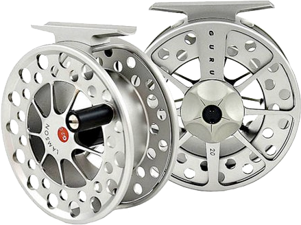 Lamson Guru HD 4.0 Fly Reel - Silver - Lightly Used